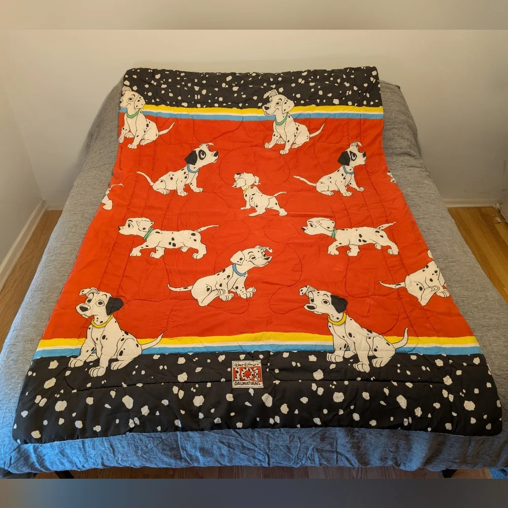 Vintage Disney 101 Dalmatians Children's Comforter